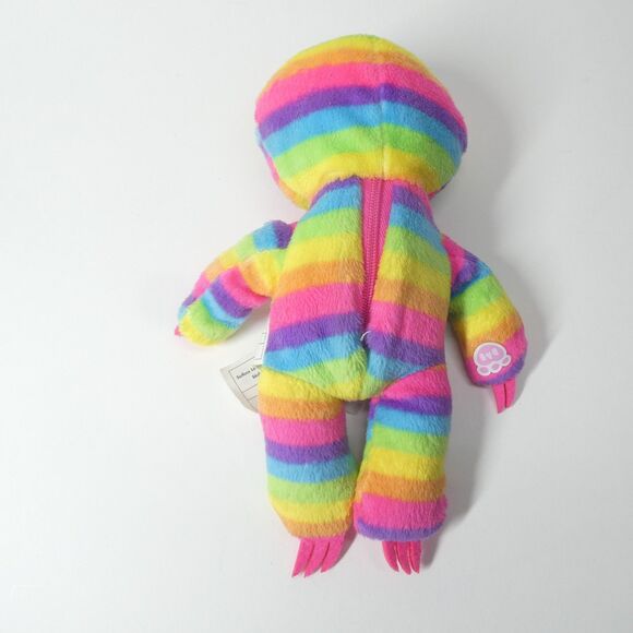 Build a Bear Workshop Rainbow Sloth Mini Plush 8" BABW - Picture 3 of 4